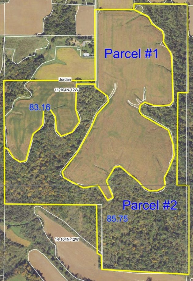 Map of Parcels